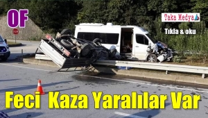 Of'ta Öğrenci Servisi Kaza Yaptı Yaralılar Var