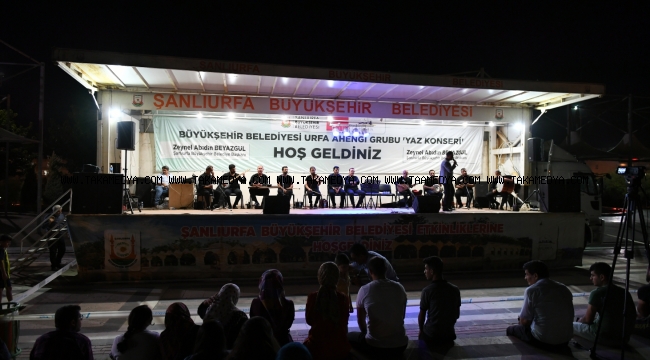 ŞANLIURFA'DA YAZ KONSERLERİNE YOĞUN İLGİ