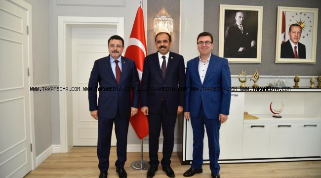AK PARTİ TRABZON MİLLETVEKİLİ MUHAMMET BALTA ORTAHİSAR BELEDİYESİ VE EMNİYET MÜDÜRLÜĞÜNÜ ZİYARET ETTİ!