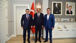 AK PARTİ TRABZON MİLLETVEKİLİ MUHAMMET BALTA ORTAHİSAR BELEDİYESİ VE EMNİYET MÜDÜRLÜĞÜNÜ ZİYARET ETTİ!