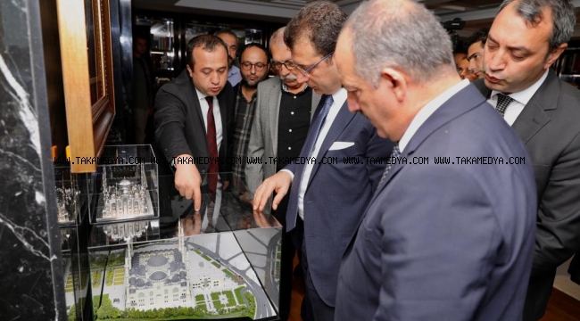 İmamoğlu'ndan Büyük Çamlıca Camii ziyareti