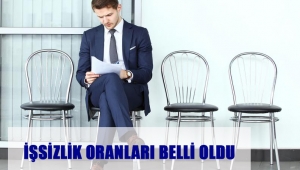 İŞSİZLİK ORANLARI BELLİ OLDU