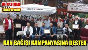 OF KIYIBOYU DERNEĞİ'İNDEN KIZILAY KAN ETKİNLİĞİ