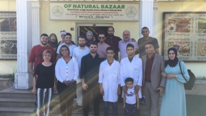 ÜRDÜN VE FİLİSTİNLİ ACENTALARDAN OF NATURAL'E ZİYARET