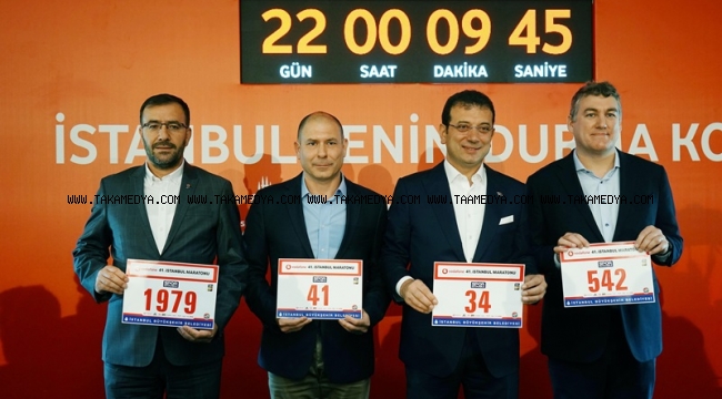 VODAFONE 41. İSTANBUL MARATONU İÇİN GERİ SAYIM BAŞLADI!