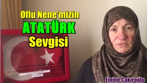 80'lik Emine Çakıroğlu Nene'mizden ATATÜRK Şiiri