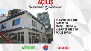 Emekliler Evi Açılıyor