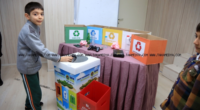 HEDEF BİR YILDA 30 BİN ÖĞRENCİYE GERİ DÖNÜŞÜM EĞİTİMİ 
