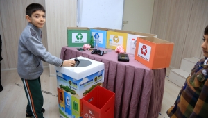 HEDEF BİR YILDA 30 BİN ÖĞRENCİYE GERİ DÖNÜŞÜM EĞİTİMİ 