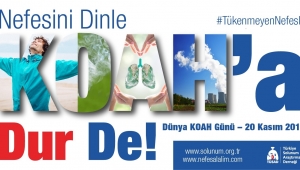 KOAH ülkemizde ciddi bir tehditken termik santrallare ek süre verilmemeli