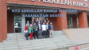 KTÜ ABDULLAH KANCA MESLEK YÜKSEKOKULUNDAN YAŞAMA TAM DESTEK