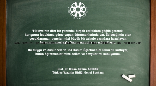 Öğretmenler Günü Kutlu Olsun