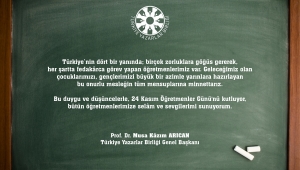 Öğretmenler Günü Kutlu Olsun