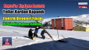 Trabzon'da Mahsur Kaldılar