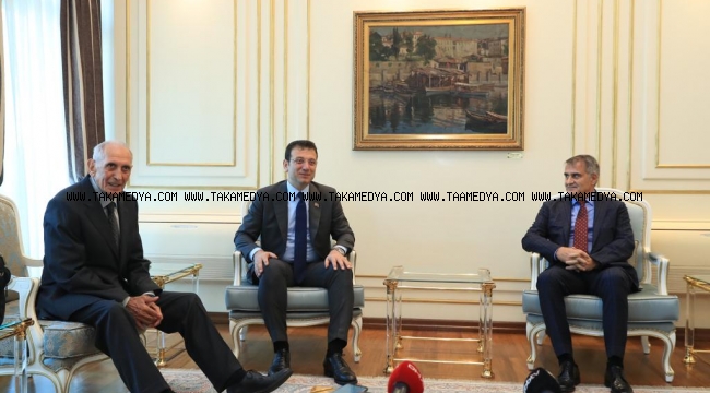 TRABZONSPOR EFSANELERİNDEN İMAMOĞLU'NA TEBRİK ZİYARETİ