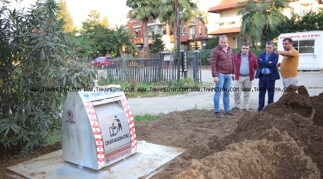 Yomra'da çöpler yeraltına alınıyor