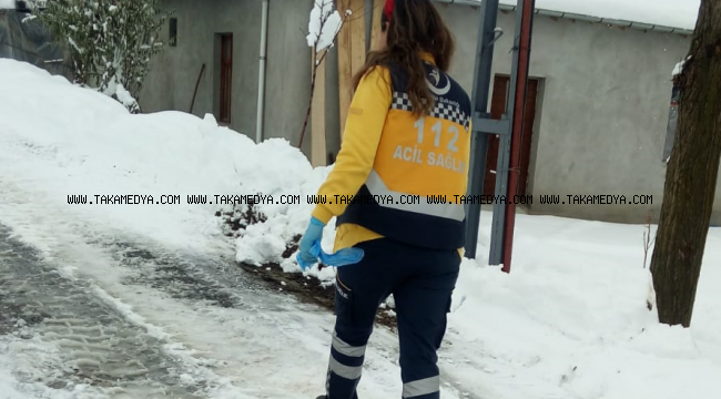 65 YAŞINDAKİ HASTAYI BATTALGAZİ BELEDİYESİ VE 112 EKİPLERİ KURTARDI 