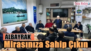 Ahmet Albayrak Kıyıboyu Derneğinden Hemşerilerine Seslendi