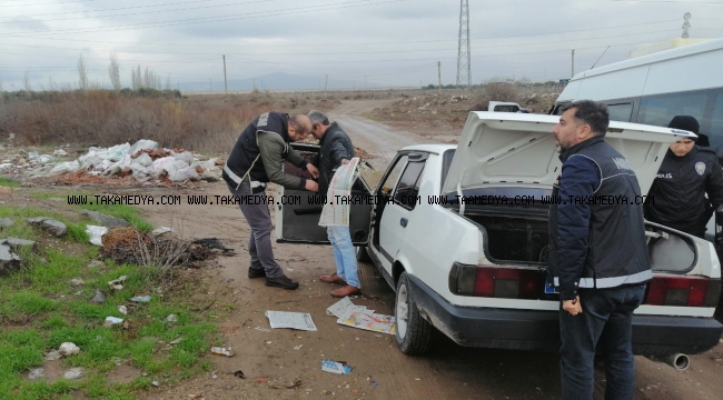 AKHİSAR DA EMNİYETTEN UYGULAMA