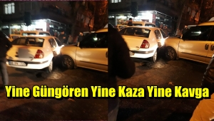Güngören'de Yol Vermeme İnadı Karakolda Bitti