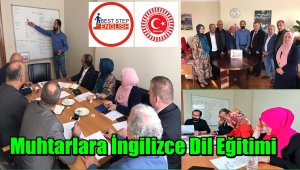 İSTANBUL MUHTARLARI BEST STEP ENGLISH İŞBİRLİĞİ İLE İNGİLİZCE ÖĞRENİYOR