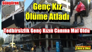 Güngören'de Depremde Hasar Gören Binada İntihar