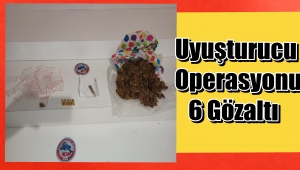 Güngören'de uyuşturucuya geçit yok, 6 gözaltı