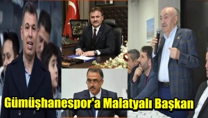 SAHİPSİZ KALAN GÜMÜŞHANESPOR'A MALATYALI CENGİZ FIRAT BAŞKAN OLDU. 