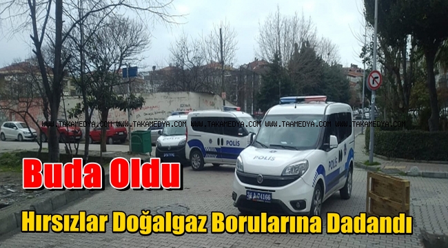 Gaz Dolu Doğalgaz Borularını Çalmaya Kalktılar Faciadan Dönüldü