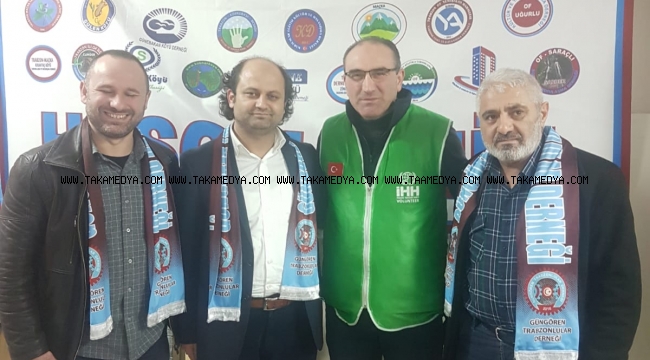 Güngören Trabzonlular Derneği İdlib'e Mazluma Çatı oldu