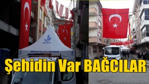 İdlip şehidi Uzman Onbaşı Ahmet Alparslan'ın şehit ateşi Bağcılar'a düştü
