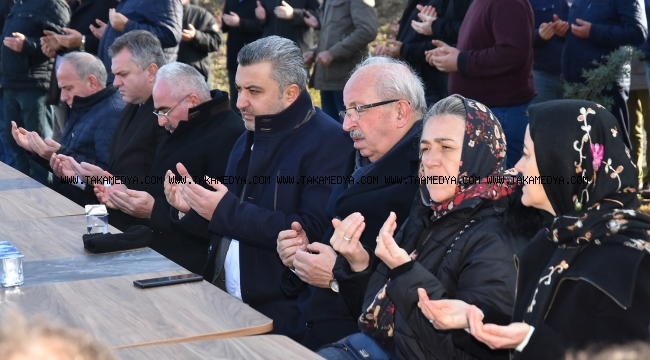 MALKARA BELEDİYE BAŞKANI ULAŞ YURDAKUL YAĞMUR DUASINA KATILDI