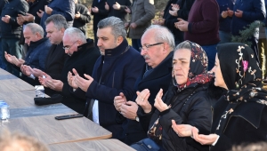 MALKARA BELEDİYE BAŞKANI ULAŞ YURDAKUL YAĞMUR DUASINA KATILDI