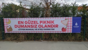 ÇİMLERE BAS AMA ATEŞ YAKMA