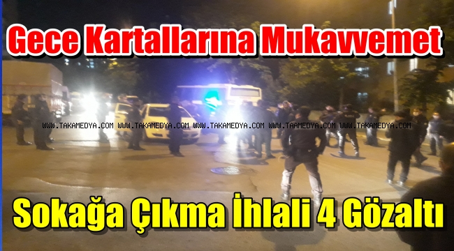 Bağcılar'da Polise Mukavvemet 4 Gözaltı