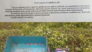 Çaykur O Makaslara Yasak Getirdi