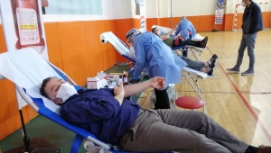 Görele'de Kan Bağışına Büyük Destek