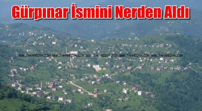 Of Gürpınar İsmi Nereden Geliyor