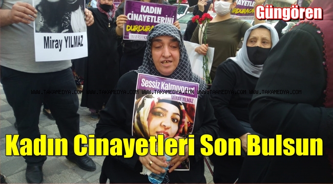 Günfören'de Kadın Cinayetine Hayır Yürüyüşü
