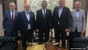 Sarıalioğlu’ndan Vali Hacıbektaşoğlu’na ziyaret