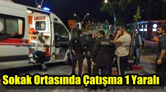 Zeytinburnu'nda çatışma 1 yaralı