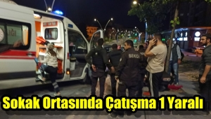 Zeytinburnu'nda çatışma 1 yaralı
