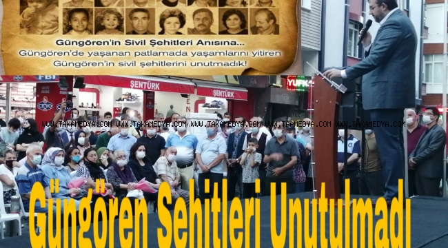 Güngören' 18 Şehit İçin Anma Programı Düzenlendi