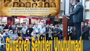 Güngören' 18 Şehit İçin Anma Programı Düzenlendi