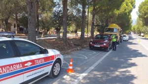 Jandarma'dan Trafik Denetimi