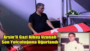 Trabzonlu Gazi Muhammed Savaş Uzunali Son Yolculuğuna Uğurlandı