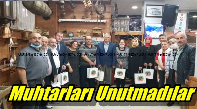 Cumder Muhtarları Unutmadı