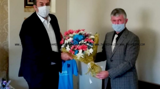 MÜFTÜ ŞAHAN, KAYMAKAM YAKUTA'YI ZİYARET ETTİ