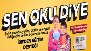 YÜZ BİN ŞEHİT ÇOCUĞU VE YETİME EĞİTİM DESTEĞİ