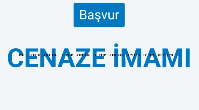 İBB cenaze İmamı Alınacak
